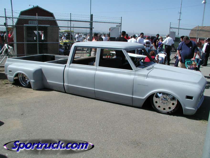 Dropped Chevy Dually