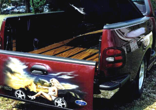 Custom Bed and Tailgate