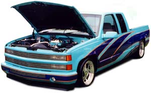 Blue Chevy C-1500