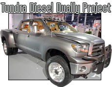 2007 SEMA Toyota Tundra Diesel Dually